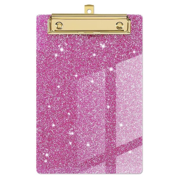 Akryl Clipboards Skrive Clipboard PINK pink
