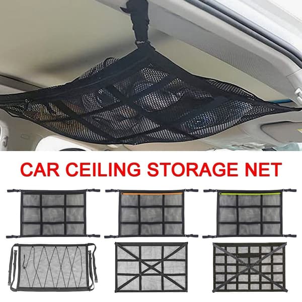 Billoftsopbevaringsnet Auto Mesh Opbevaringspose STYLE 3 STYLE 3 Style 3