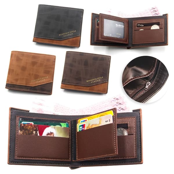 Herrplånbok Hinge Wallet LJUSBRUN light brown