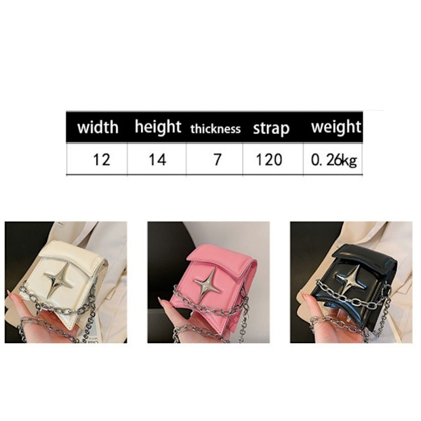 Crossbody Bag Olkalaukku VALKOINEN white