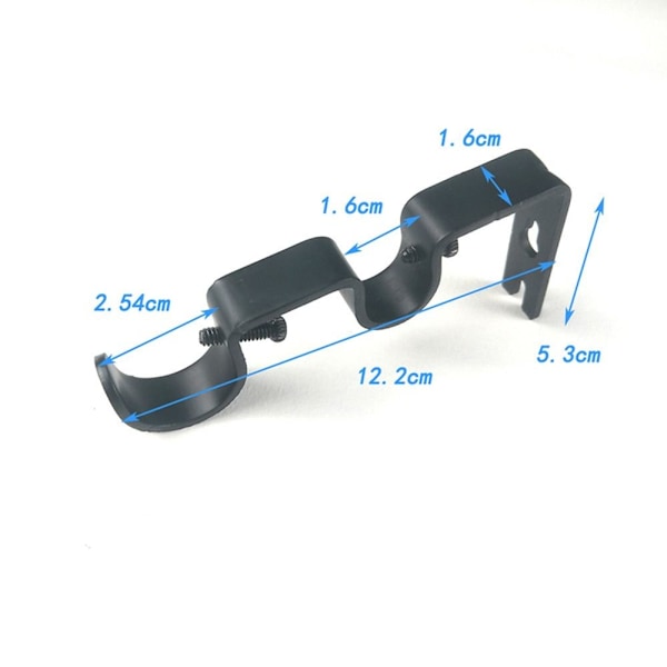 Gardinstangsbeslag Fast Clip FARVE 2 FARVE 2 Color 2