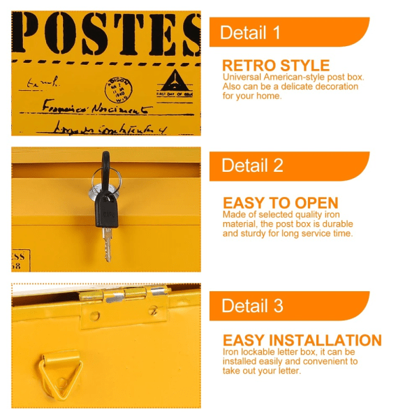 Postboks Brevoppbevaringsboks C C C