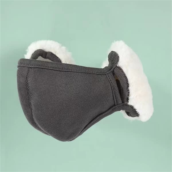 Maske Munndeksel MØRKEGRÅ dark grey