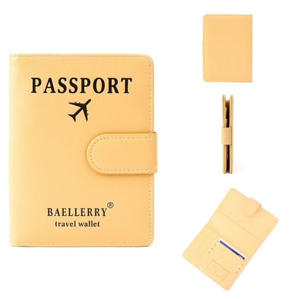 Passtäcker RFID Passklämma GUL Yellow
