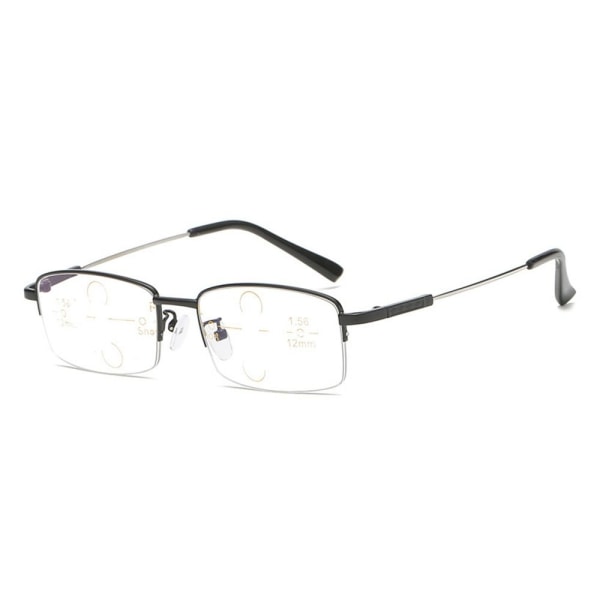 Anti-blått lys lesebriller Firkantede briller GULL STYRKE Gold Strength 250