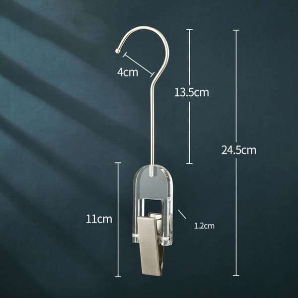 Tørreklemme SØLV LANG LANG silver Long-Long