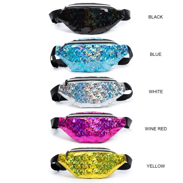 Kvinder taljetaske Fanny Pack SORT black