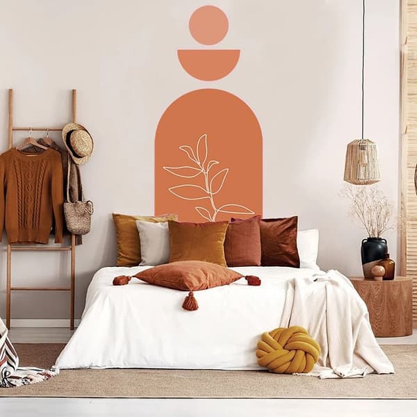Väggdekal Arch Boho-dekal