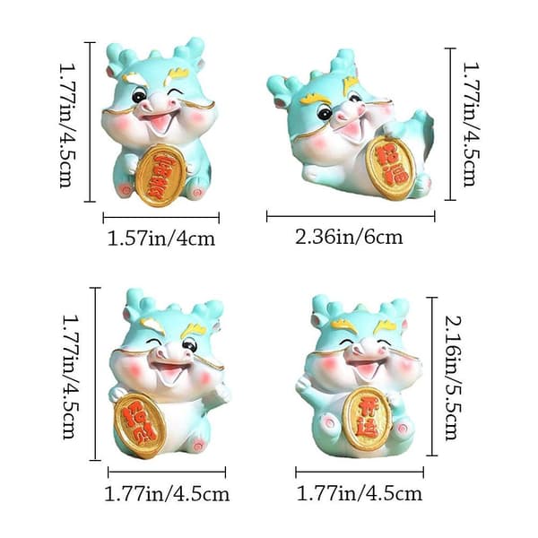 Bildekorasjonsfigurer 2 2 2