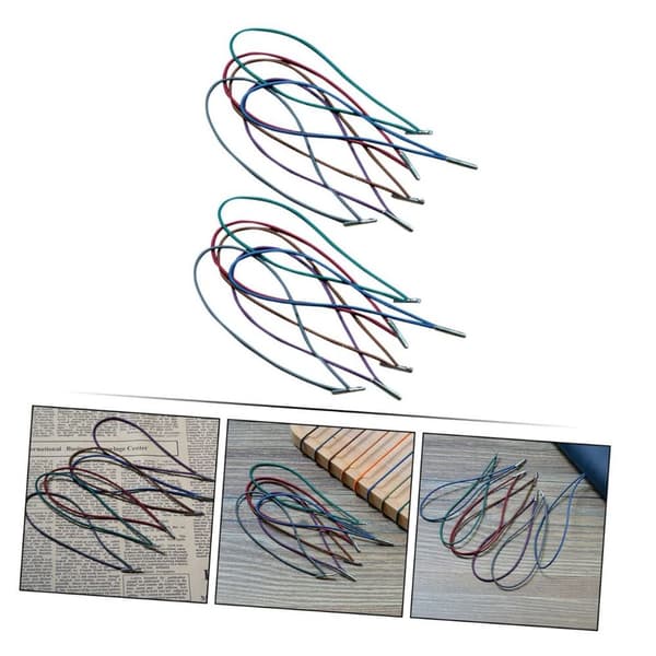 12 stk. Notebook Elastic Strap Notebook Lukke Emballagetape