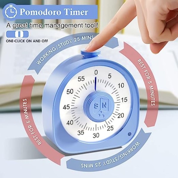 Visuell Timer Timer Klocka ROSA Pink
