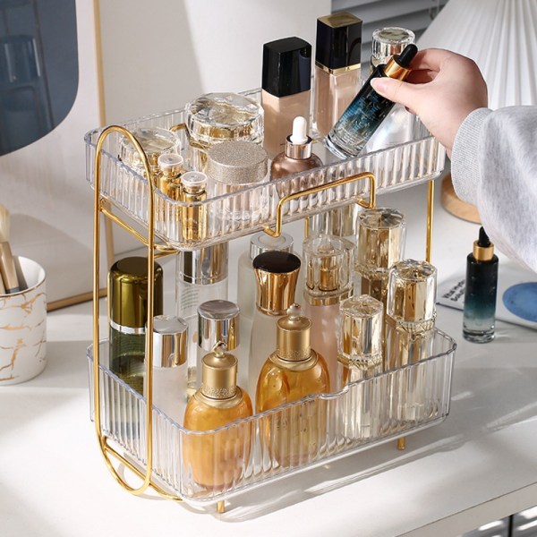 Makeup Organizer Beauty Organizer KELTAINEN L Yellow L