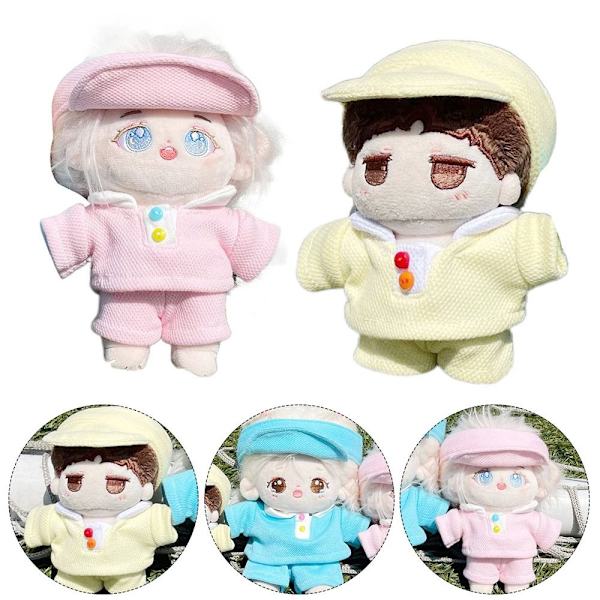 20 cm Nukkevaatteet Casual Wear Takki PINK Pink