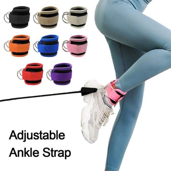 Ankelstropper D-Ring LILLA Purple
