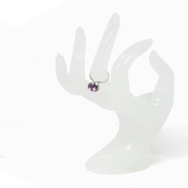 Smyckeshållare Displayställ VIT white