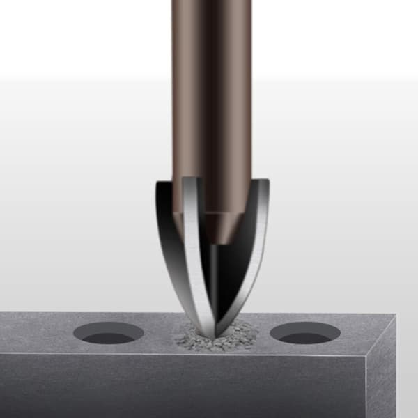 3 STK Bor Keramisk 3MM