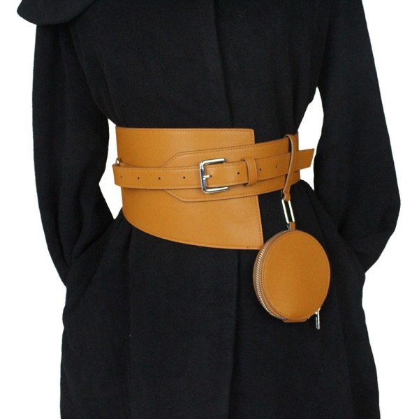 Midjebelte Midje Cinch-belte SVART black