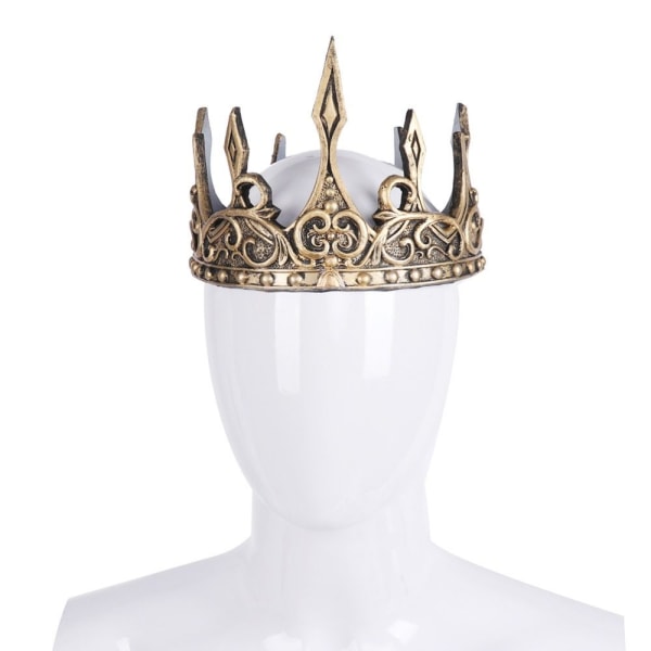 King'S Crown Middelalder King's Crown Head GULD gold