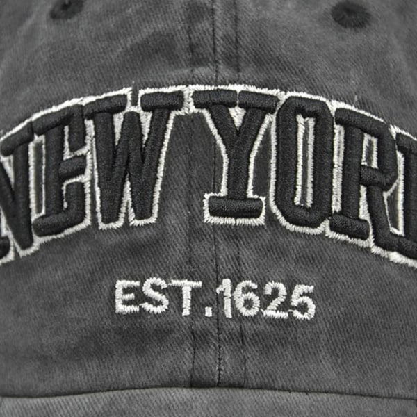 New York Embroidery Baseball Caps Distressed Haalistunut cap VIHREÄ green