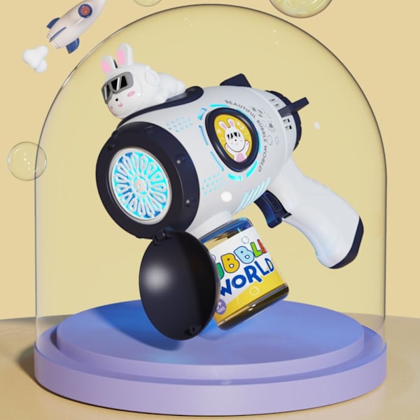 Bubble Gun Bubble Maker SININEN EI AKKUA EI AKKUA blue No Battery-No Battery