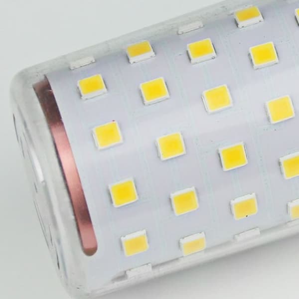 2stk LED No Flicker E27 16WWARM HVIT VARM HVIT E27 16Wwarm white