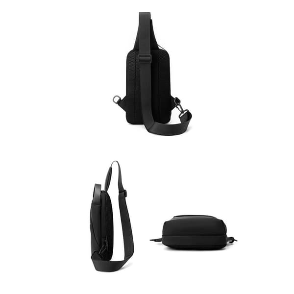 Sling Bag Brysttaske SORT black