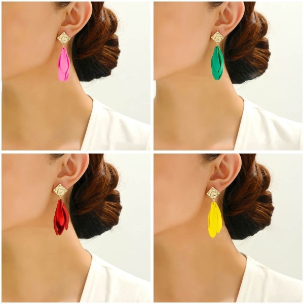 Dangle Earrings Öronklämma 1 1 1