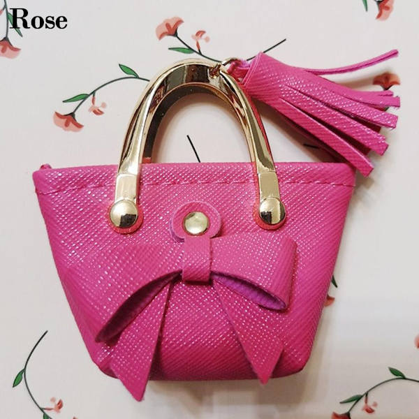 1/6 Doll Accessoarer Dockor Butterfly Handväska ROSE Rose