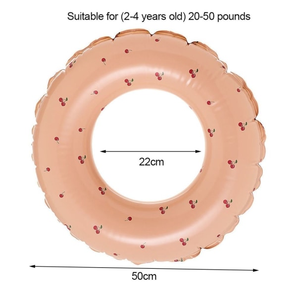 Børne svømmering oppustelig donut F F F