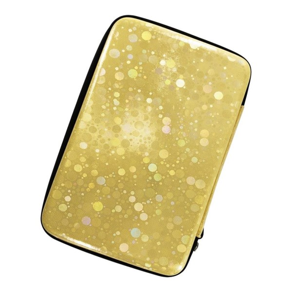 Bordtennisracketväska Ping Pong Paddlar Case GUL yellow rectangle-rectangle