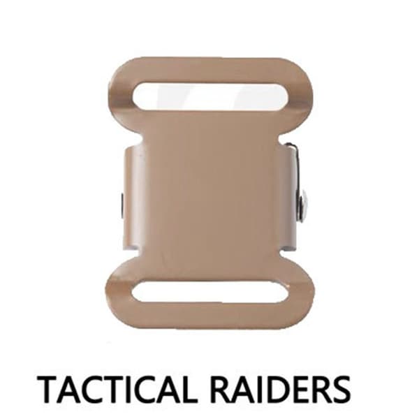 Utendørs Webbing Spenne Tactical Belte Sling SVART Black