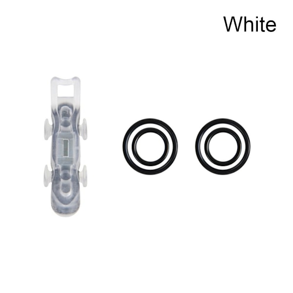 1 set magnetisk krok Secure Keeps Lures Hållare VIT VIT White