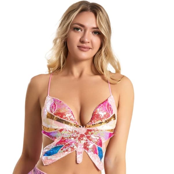 Mavedans BH Performance Top ORANGE Orange