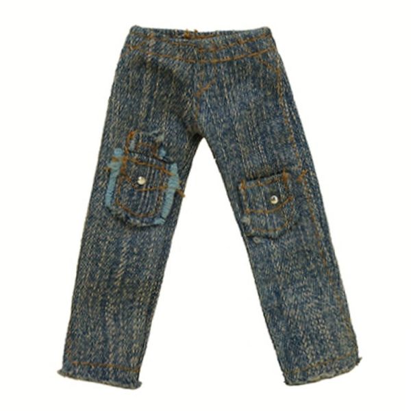 Floral Jeans Nahkahousut 7 7 7