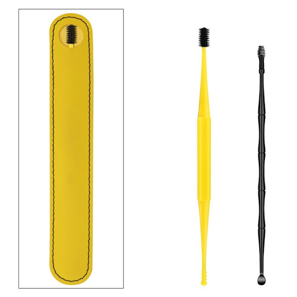 2kpl Set Korvavahanpoistotyökalu KELTAINEN Yellow
