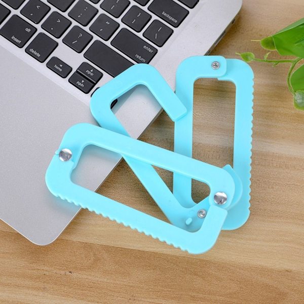 Folding Hanger Travel Coat Hanger BLÅ blue