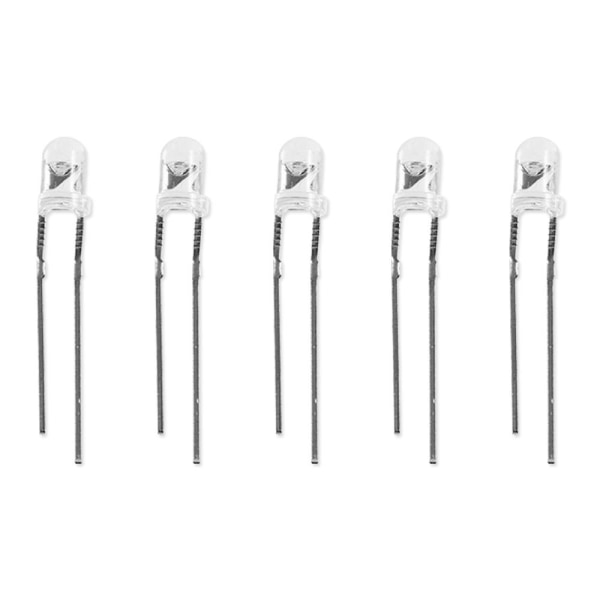 1000 stk LED lampeperler 3mm LED lysdiode