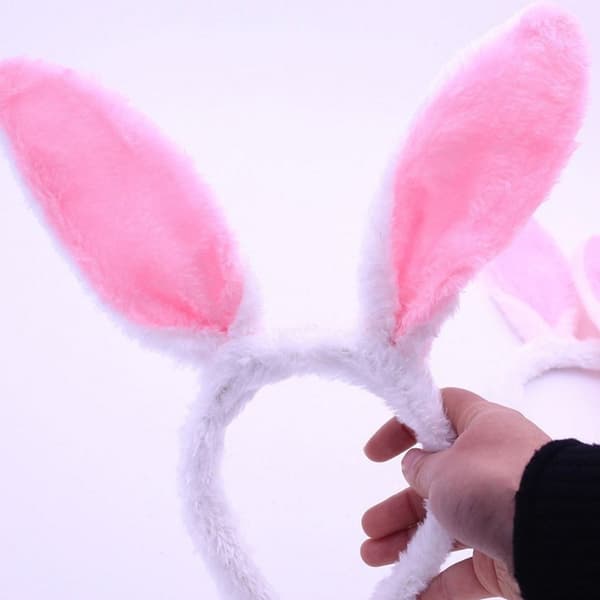 Pääpanta Rabbit Ear PUNAINEN red