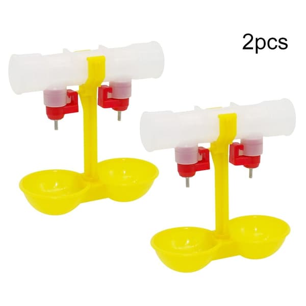 2kpl Chicken Waterer Siipikarjan juomakuppisyöttölaite 2pcs