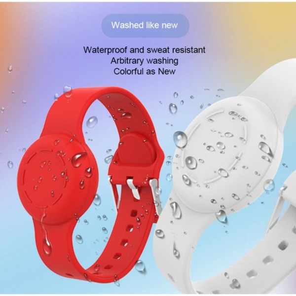 Kellon watch AirTag suojaholkille VAALEAN SININEN light blue