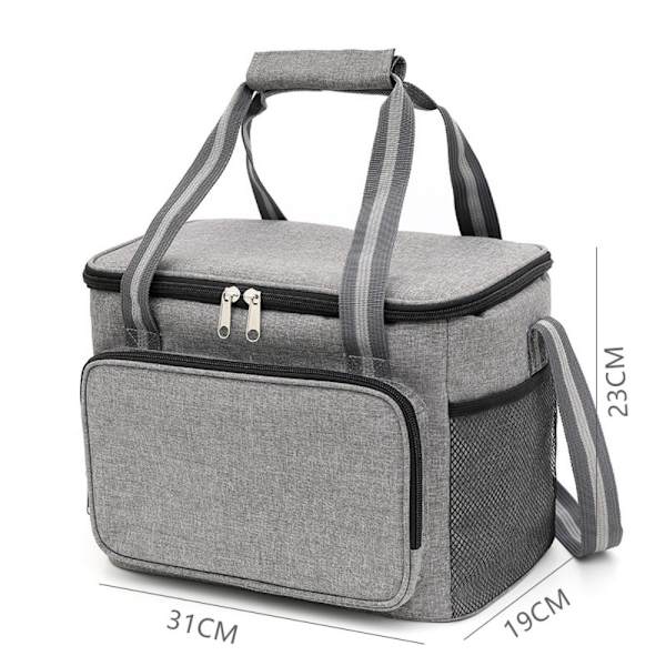 Cool Bag Lunchpåse GRÅ Grey