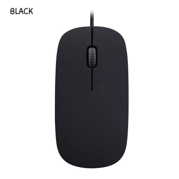 Forr Wired Mouse USB Optics MUSTA black
