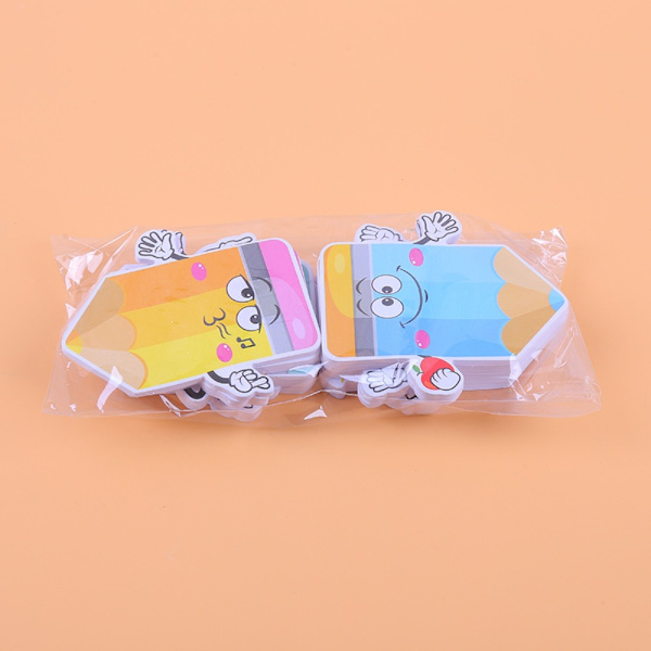 Blyant Sticky Notes Selvklæbende Notesblokke Grafisk tegneserie multicolor