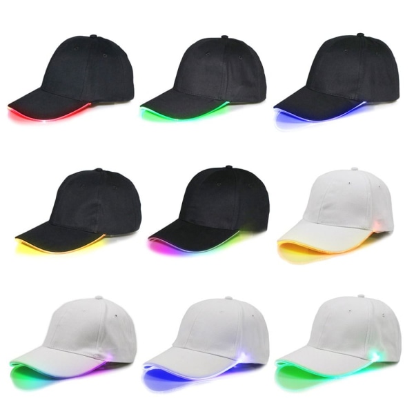 Aurinkohatut LED- cap 3 3 3