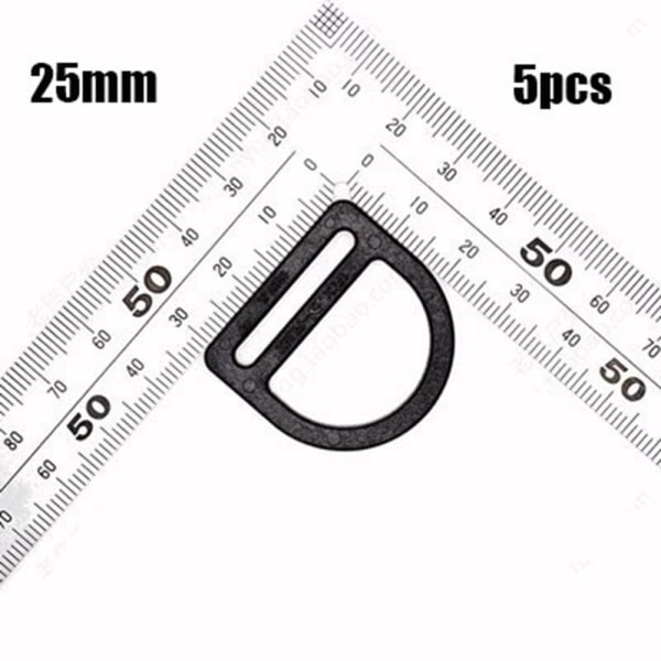 5 st Karbinhakar Ryggsäck Spännen 2 2 2