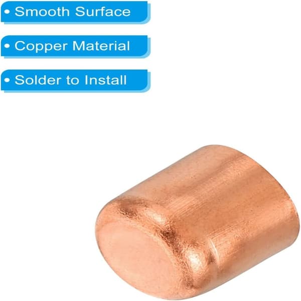 5 STK Pipe End Cap Pipe Fittings Invendig gjengeplugg 5PCS