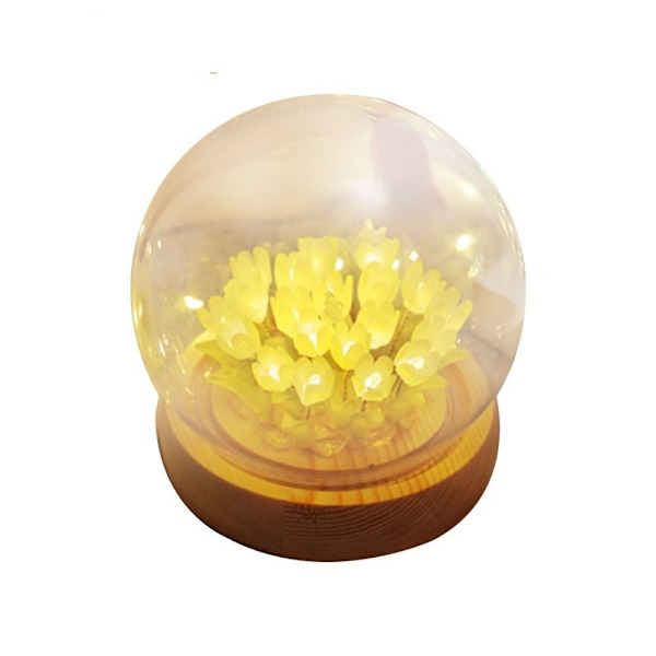 Tulip Night Light lämpökutistuva kalvo KELTAINEN 16 KPL TULPAP 16 KPL Yellow 16PCS Tulip-16PCS Tulip