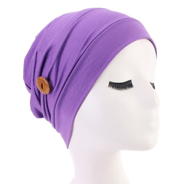 Dame Turban Chemo Hat NAVY navy