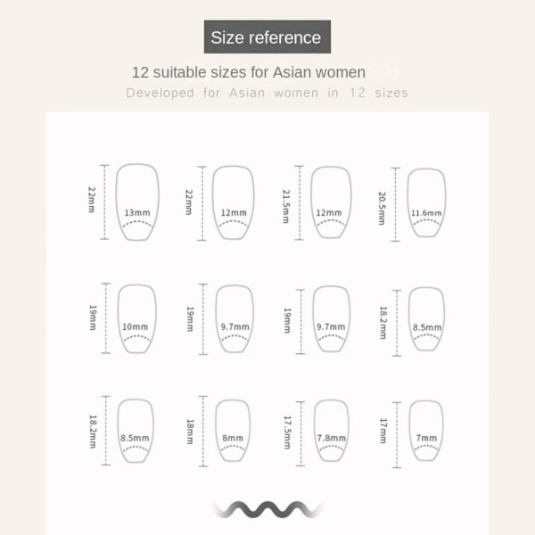24 stk Fake Nails Short French W298 W298 W298