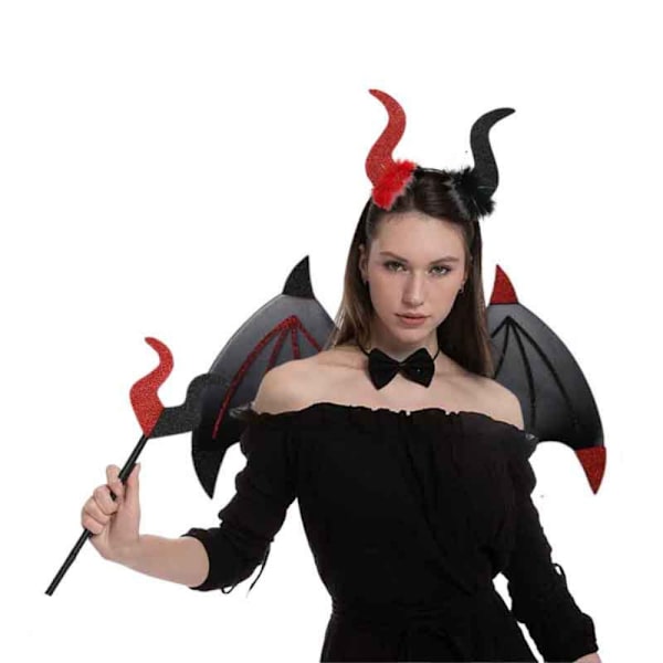 Demon Wings COS Dressing RED RED Red